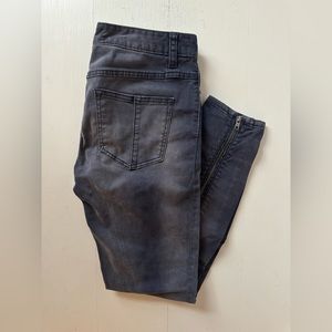 Free People Suede Skinny Jeans